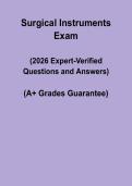 Surgical Instruments &vert; Study Guide & Identification PDF