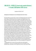 ENGL 1102-01 &ndash; AY2026-T3 &vert; Actual study complete Solutions &vert; A&plus; Graded &vert; 2026 Updates &vert; 100&percnt; correct