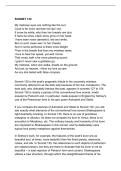 Sonnet 130 Grade 12 Exam Notes