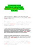6521 Midterm EXAM QUESTIONS AND VERIFIED CORRECT ANSWERS LATEST 2026&period;