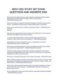 WGU C201 STUDY SET EXAM QUESTIONS AND ANSWERS 2026