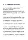 FTCE&colon; Subject Area K-6&colon; Science FTCE&colon; Subject Area K-6&colon; Science REVISED AND UPDATED FOR 2026&sol;2027 ACTUAL EXAM COMPLETE QUESTIONS AND CORRECT DETAILED ANSWERS &lpar;VERIFIED ANSWERS&rpar; &vert;ALREADY GRADED A&plus;&vert;&vert;BRAND NEW&excl;&excl;