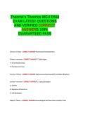 Theorist-s Theories WGU D564 EXAM LATEST QUESTIONS AND VERIFIED CORRECT ANSWERS 100- GUARANTEED PASS&period;