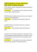 USPAP-Module 4 Exam Questions With 100- Verified Answers&period;docx