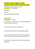 USPAP Course Chapter 1 Exam Questions With 100- Verified Answers&period;docx