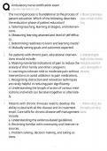 Ambulatory Nurse Certification Exam Guide &sol; AMB-BC Prep &sol; Score 100&percnt; &sol; 2025-2026 Update