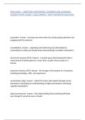 WGU D664 -  OBJECTIVE ASSESSMENT&colon; LEARNERS AND LEARNING SCIENCE STUDY GUIDE &vert; 2026 UPDATE &vert; WITH COMPLETE SOLUTION&period;