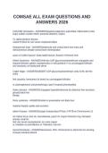 COMSAE ALL EXAM QUESTIONS AND ANSWERS 2026