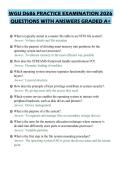 WGU D686 PRACTICE EXAMINATION 2026 QUESTIONS WITH ANSWERS GRADED A&plus;