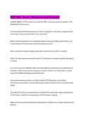 NUR 426 - Exam 2 Questions and Answers