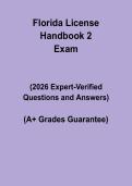 Florida License Handbook 2 &vert; Study & Exam Guide PDF