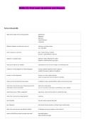 NURS 321 final exam Questions and Answers