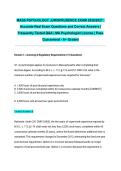 MASS PSYCHOLOGY JURISPRUDENCE EXAM 2026&sol;2027 &vert; Accurate Real Exam Questions and Correct Answers &vert; Frequently Tested Q&A &vert; MA Psychologist License &vert; Pass Guaranteed - A&plus; Graded