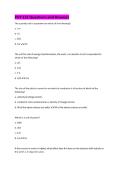 PHY 131 Questions and Answer
