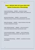 Exam 2&colon; BIOS242&sol; BIOS 242 &lpar;Latest 2026&sol; 2027  Update&rpar; Fundamentals of Microbiology