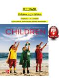 Children 15th Edition Test Bank &vert; Santrock&comma; Lansford&comma; Deater-Deckard &vert; All Chapters 1-16