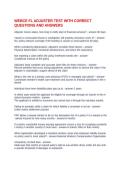 WEBCE FL ADJUSTER TEST WITH CORRECT QUESTIONS AND ANSWERS