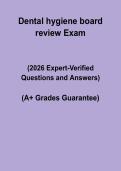 Dental Hygiene &vert; Board Review & Exam Study Guide PDF
