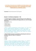 CCNP PRACTICE EXAM COVERING ENCOR &lpar;350-401&rpar; AND  ENARSI &lpar;300-410 FOR THE CISCO CERTIFIED NETWORK  PROFESSIONAL CERTIFICATION&period; 