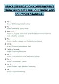 GFACT CERTIFICATION COMPREHENSIVE STUDY GUIDE 2026 FULL QUESTIONS AND SOLUTIONS GRADED A&plus;