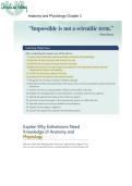 CHapter 2&colon; ANatomy & Physiology