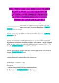 SDV 100 Proctored Exam 2026 Exam UPDATED EXAM ACTUAL LATEST VERSIONS 80 QUESTIONS AND CORRECT VERIFIED ANSWERS WITH RATIONALES &lpar;100&percnt; CORRECT&rpar; A&plus; GRADED ASSURED