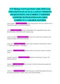 UCF Biology Exit Exam Study Guide 2026 Exam UPDATED EXAM ACTUAL LATEST VERSIONS 250 QUESTIONS AND CORRECT VERIFIED ANSWERS WITH RATIONALES &lpar;100&percnt; CORRECT&rpar; A&plus; GRADED ASSURED