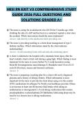 HESI RN EXIT V3 COMPREHENSIVE STUDY GUIDE 2026 FULL QUESTIONS AND SOLUTIONS GRADED A&plus;