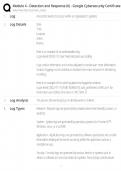 Module 4 Detection and Response &sol; Google Cybersecurity Certificate &sol; Score 100&percnt; &sol; 2025-2026 Update