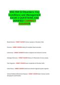 NSG 554 GI Disorders Key Conditions and Management EXAM 3 2026 QUESTIONS AND VERIFIED CORRECT ANSWERS LATEST 2026-2027 100- GUARANTEED PASS&period;