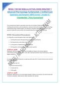 All Exams for NR565 Midterm &comma; Final and Practice Exams&semi; Brain Buster Package deal Exams&period;