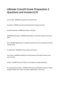 Ultimate CrossFit Exam Preparation 2 Questions and Answers