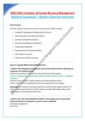 WGU D356 Human Resource Technology &vert; Full Study Guide &vert; 2025 Update &vert; with complete solution&period;