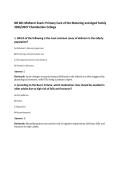 NR 601 Midterm Exam&colon; Primary Care of the Maturing and Aged Family 2026&sol;2027 Chamberlain College