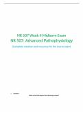 Nr 507&vert;WEEK 4 MIDTERM EXAM&vert; Questions and answers &vert; Updated RATED A&plus; 2026