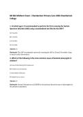 NR 602 Midterm Exam - Chamberlain Primary Care 2026 Chamberlain College