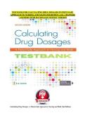 Test Bank for Calculating Drug Dosages&colon; A Patient-Safe Approach to Nursing and Math 2nd Edition &ndash; Questions & Answers with Rationales 2024&ndash;2026