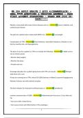 NR 324 ADULT HEALTH I QUIZ 4&lbrace;CHAMBERLAIN&rcub; &ndash; REAL EXAM QUESTIONS & VERIFIED ANSWERS &ndash; PASS FIRST ATTEMPT GUARANTEED &ndash; BRAND NEW 2026 UPDATE&excl;&excl;&excl;&excl;&excl;