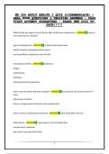 NR 324 COMPLETE EXAM  BUNDLE &lbrace;CHAMBERLAIN&rcub; &ndash; REAL EXAM QUESTIONS & VERIFIED ANSWERS &ndash; PASS FIRST ATTEMPT GUARANTEED &ndash; BRAND NEW 2026 UPDATE&excl;&excl;&excl;&excl;&excl;