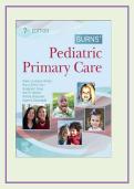 Test Bank for Burns&rsquo; Pediatric Primary Care 7th Edition &ndash; Questions & Answers with Rationales All Chapters 2024&ndash;2026