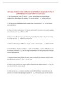 CIST 1122&colon; Hardware Install and Maintenance Final Exam Study Guide For Test A &vert; UPDATED Questions with 100&percnt; Correct Answers