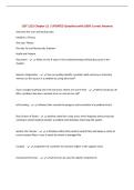 CIST 1122 Chapter 12 &vert; UPDATED Questions with 100&percnt; Correct Answers