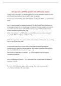 CIST 1122 Exam &vert; UPDATED Questions with 100&percnt; Correct Answers