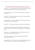 BUNDLE FOR CIST 1122 EXAMS UPDATED Questions with COMPLETE Solutions