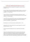 cist 2611 Exam &vert; UPDATED Questions with 100&percnt; Correct Answers
