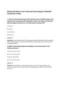 NR 603 CEA Midterm & Final Exams 2026&sol;2027 Chamberlain College
