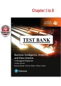 Test Bank for Business Intelligence&comma; Analytics&comma; and Data Science&colon; A Managerial Perspective &lpar;Global Edition&rpar;&comma; 4th Edition &ndash; Sharda