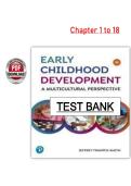 Test Bank for Early Childhood Development&colon; A Multicultural Perspective&comma; 6th Edition &ndash; Trawick-Smith