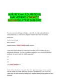 Exam 3 NUR 257 Review &semi;NUR 257 Exam 3&semi;Nur 257 Galen exam 1Nur 257 final study guide &semi;NUR257 EXAM LATEST QUESTIONS AND VERIFIED CORRECT ANSWERS 100- GUARANTEED PASS&period;docx