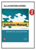Advanced Accounting &lpar;15th Edition&comma; 2024 &ndash; Hoyle&comma; Schaefer & Doupnik&rpar; &vert; Complete E-Book PDF